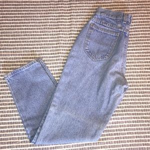 Vintage Light Wash Denim Mom Jeans